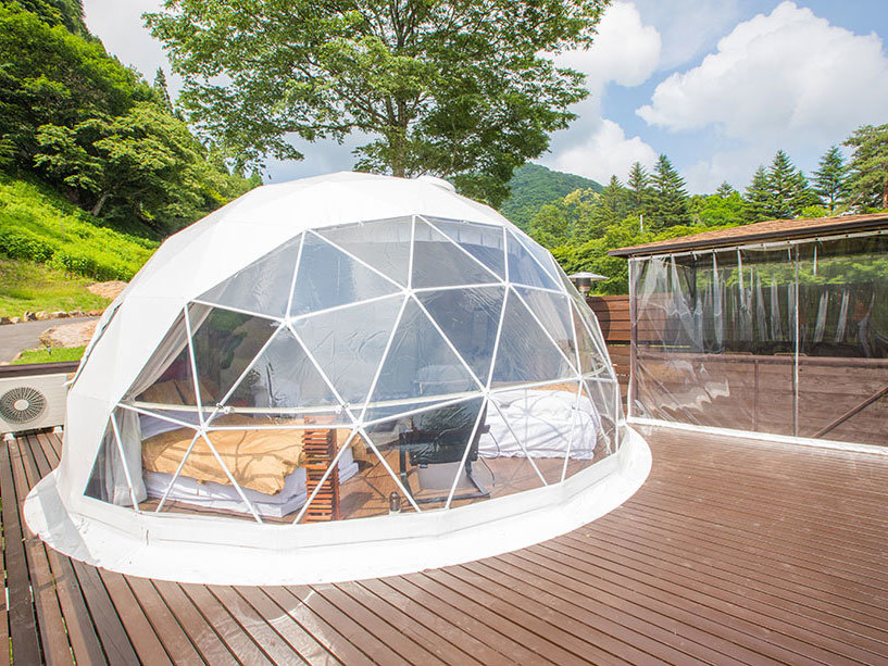 【軽井沢グランピングGran Classe】自然を満喫！非日常を約束する究極のグランピング体験