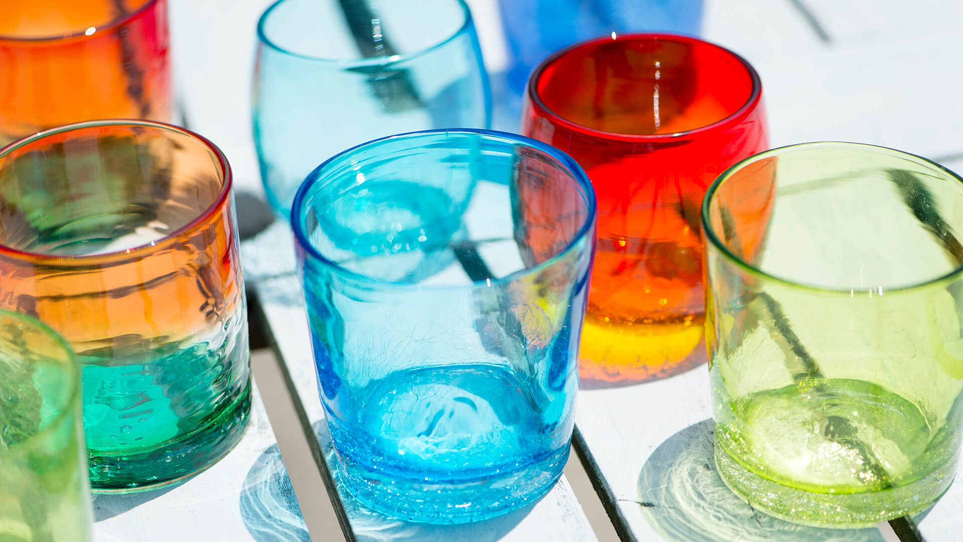 吹きガラス体験