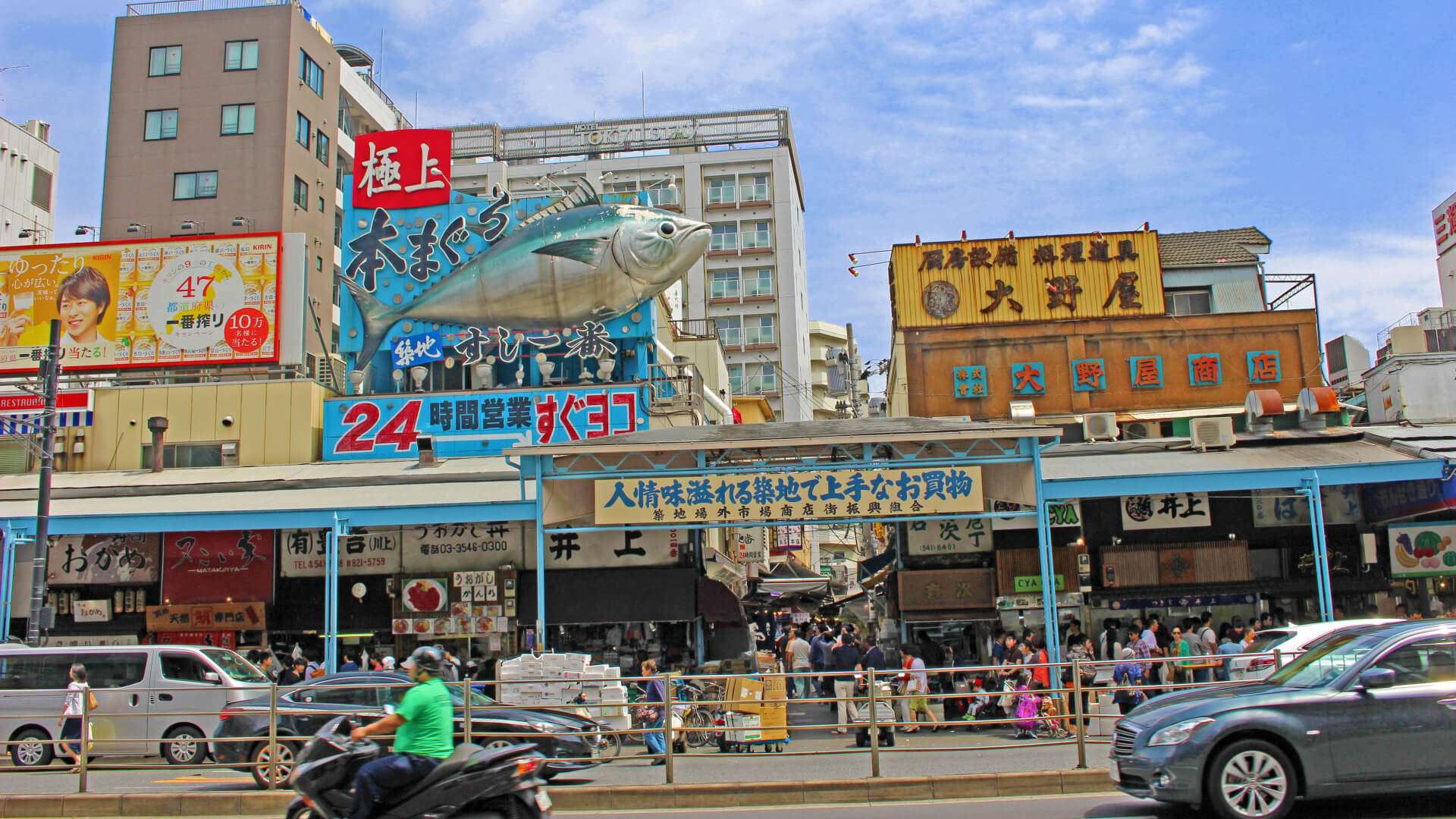 東京のおすすめの人気市場4選