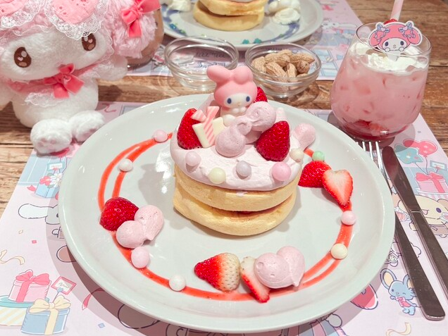 奇跡のパンケーキ マイメロディのドリンクセット