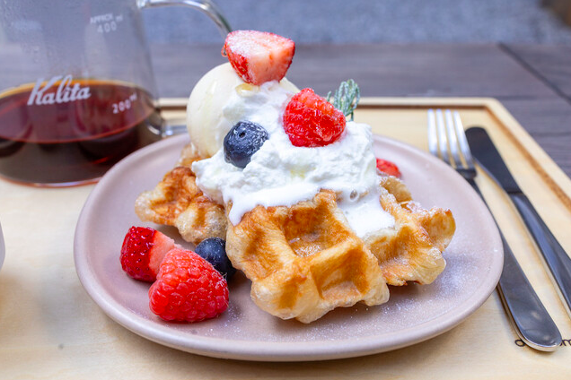 季節のクロッフル -ストロベリーMIX