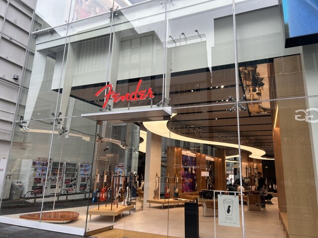 【FENDER CAFE】五感で味わう♪“Fender”が手掛けるミュージックカフェ