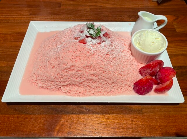 韓国かき氷 糸ピンス