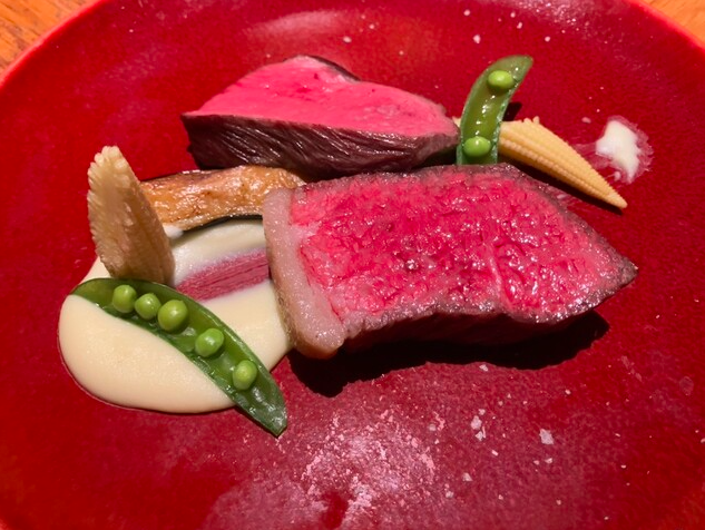 牛タンと仙台牛イチボのWステーキ