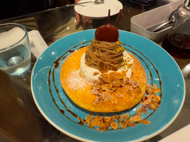 マロンパンケーキ