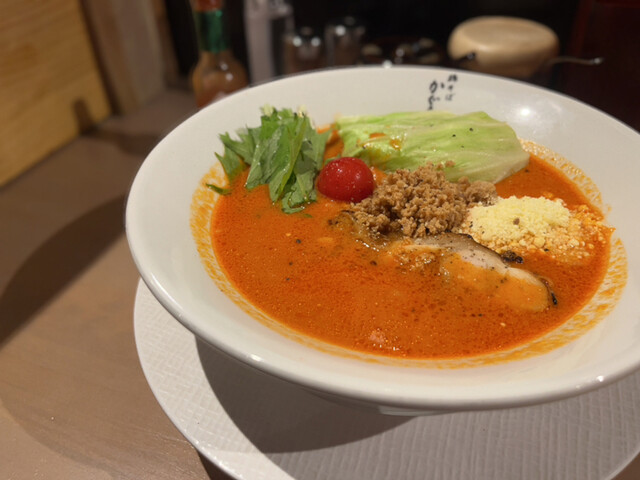 完熟トマトの塩鶏そば