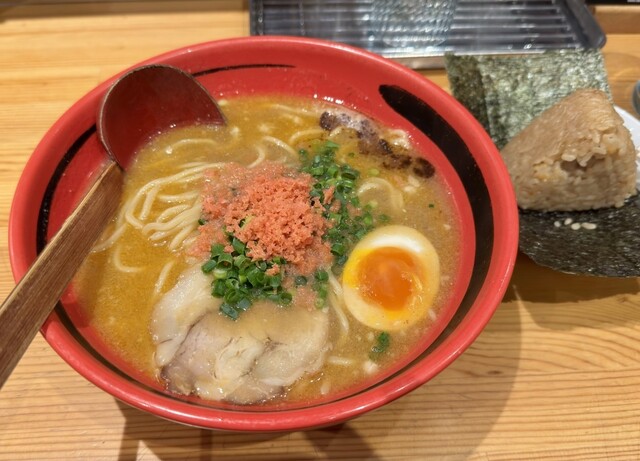 えびみそラーメン・えびおにぎり