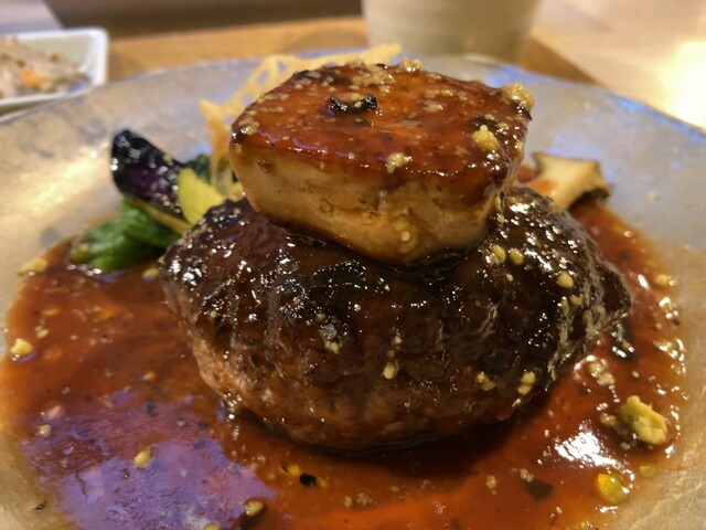 ロッシーニ風ハンバーグ