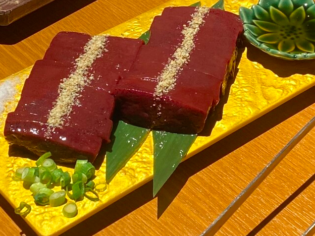 極み新鮮レバー焼き