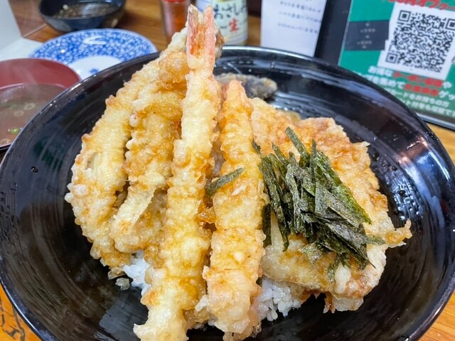 ミックス天丼