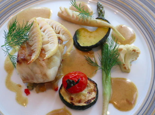 スズキのポアレ