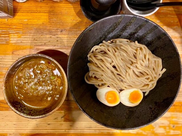 味玉つけ麺