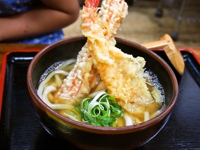えびちく天うどん