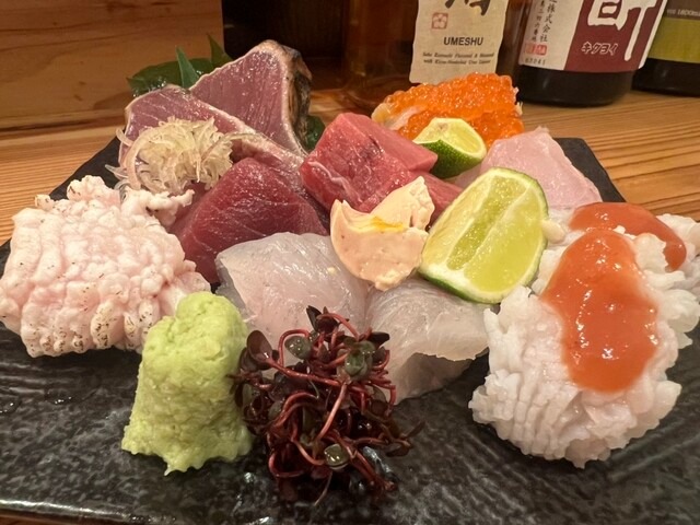お刺身の盛り合わせ