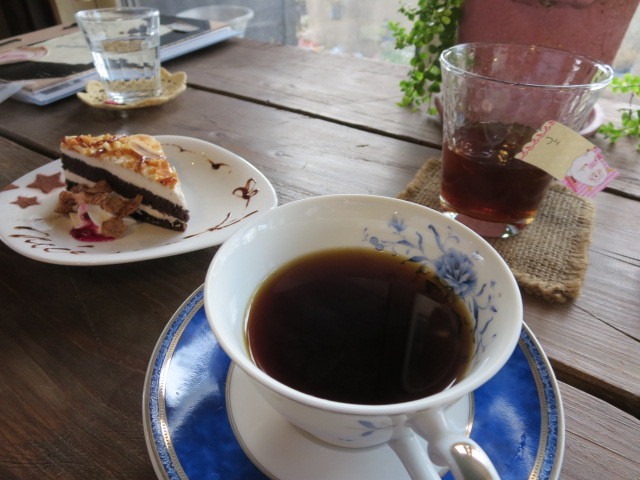 チーズケーキ＆珈琲