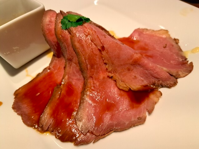 総料理長自慢の特製ローストビーフ