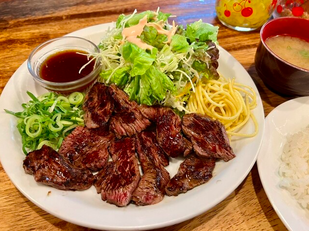 上ハラミ定食 150g