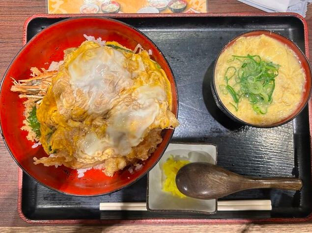 スペシャル天丼セット（平日限定 ランチセット）