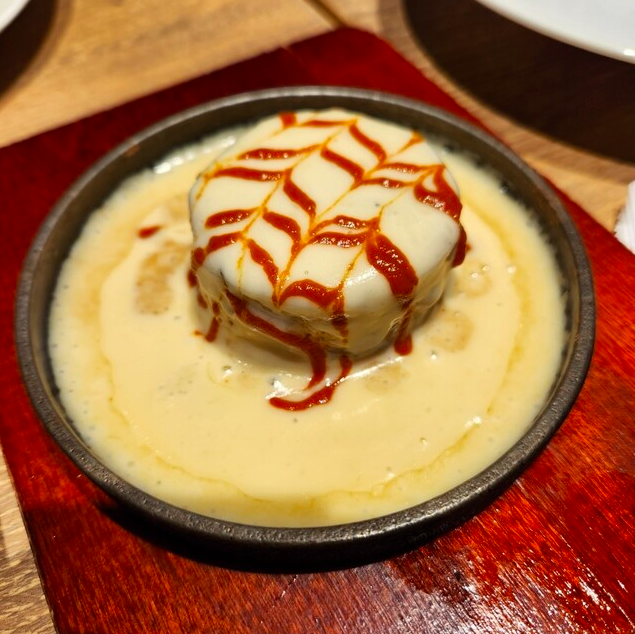 プティサヴォア（チーズのお好み焼き）