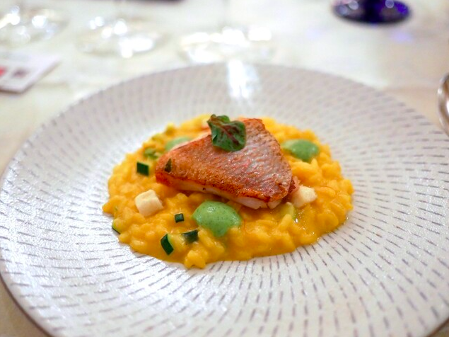 サフランリゾット