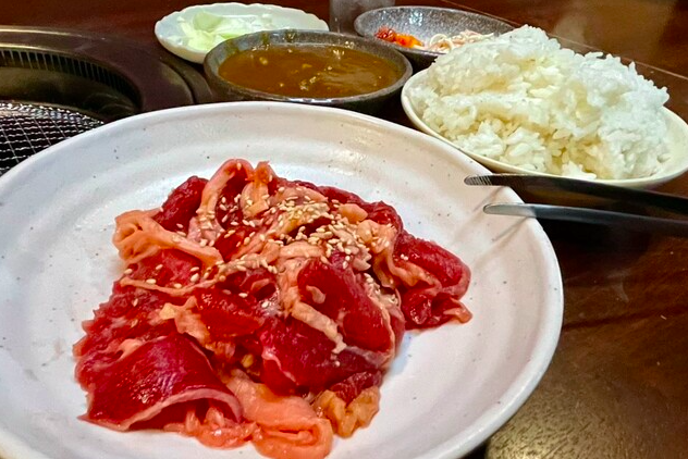 スタミナカルビランチ