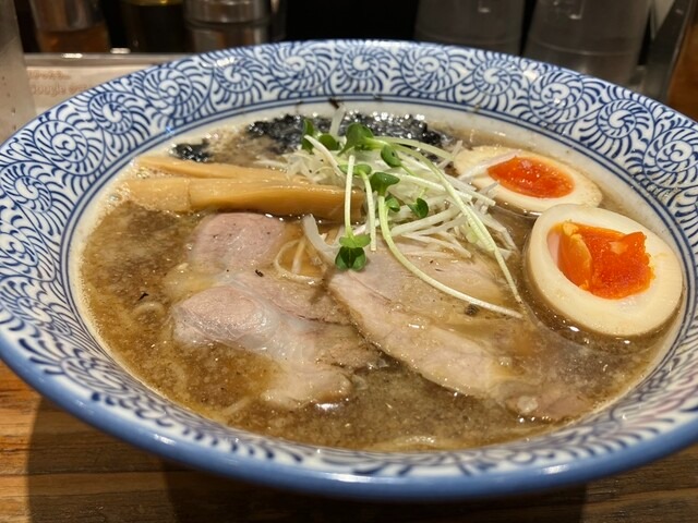 魚介醤油ラーメン