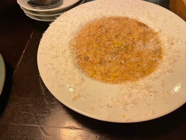 ポルチーニ茸のチーズリゾット