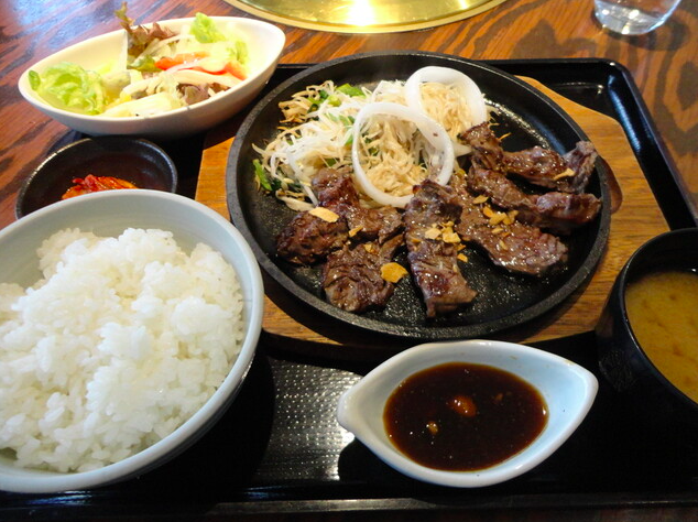 ハラミステーキランチ