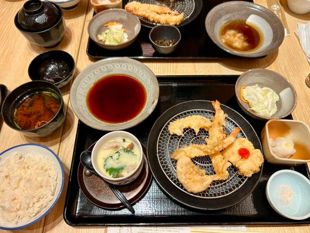 京の天ぷら定食