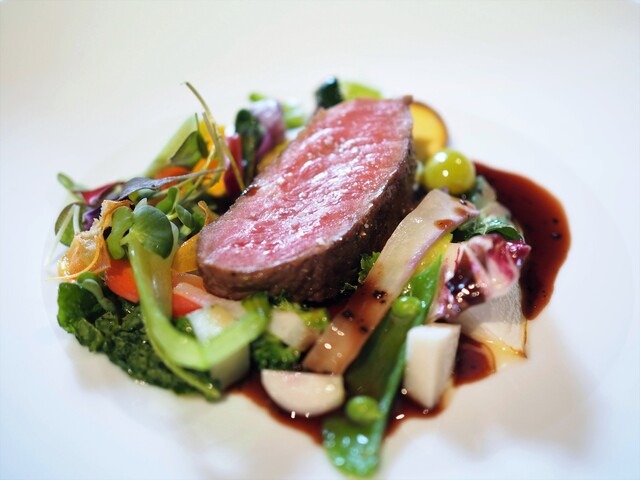 イベリコ豚の炭火焼き