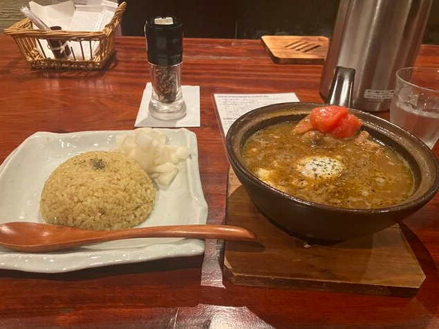 チキンカレー芳醇（肉増し）
