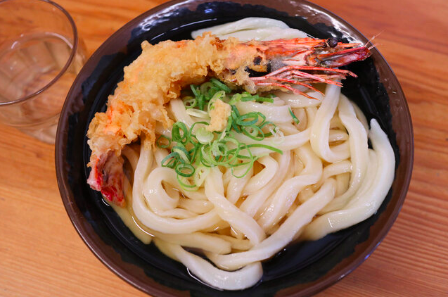 冷かけ大+有頭海老天トッピング