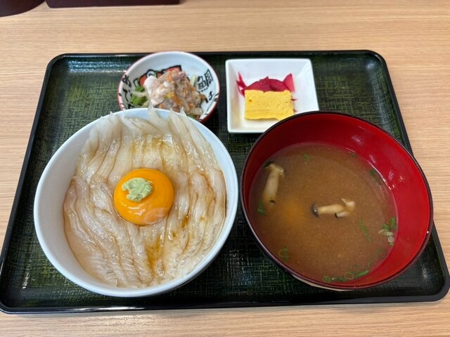 平目漬丼