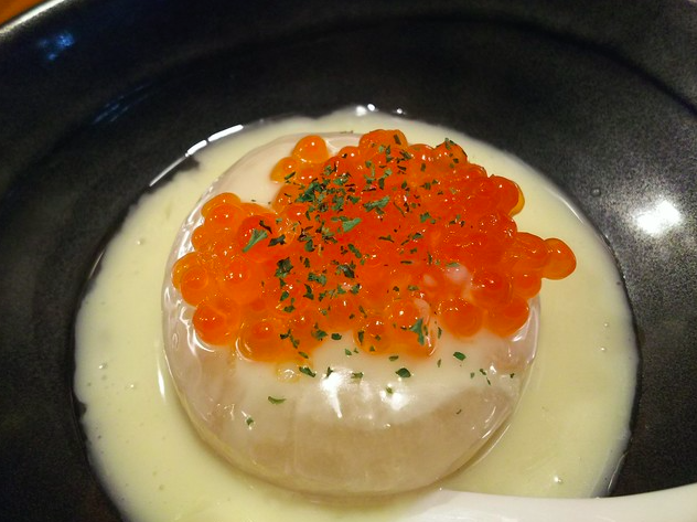 大根チーズとろとろイクラ載せ