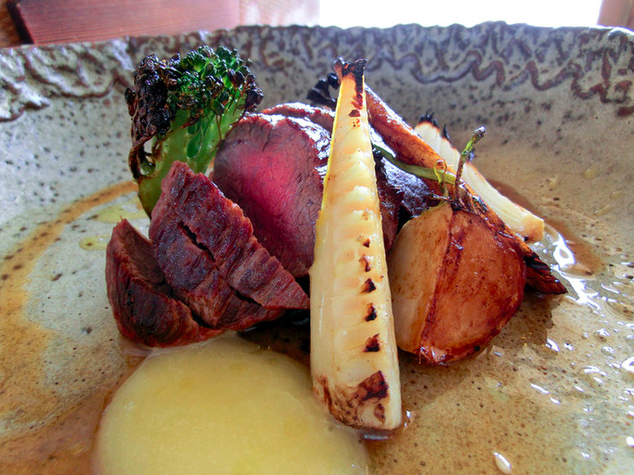 讃岐牛いちぼ肉のステーキ