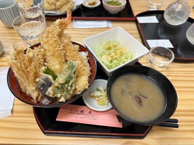 特上びっくり天丼