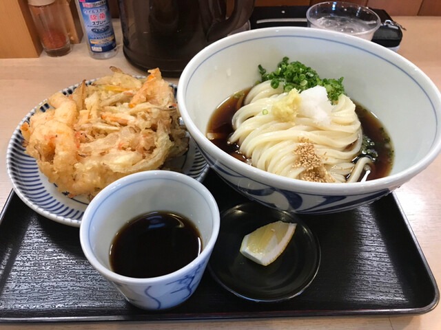 かき揚げぶっかけ