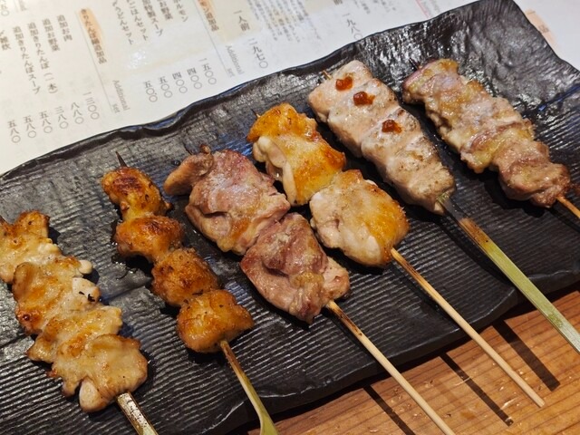 比内地鶏の焼鳥