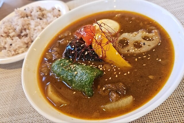 国産牛すじのスープカレー