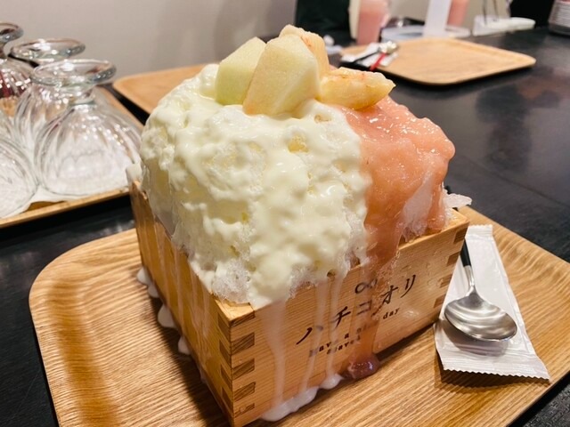 北限の桃×マスカルポーネ